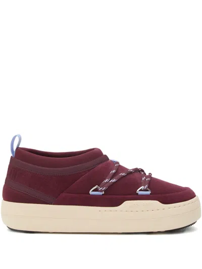 Moon Boot Park Icon Sneakers In Brown
