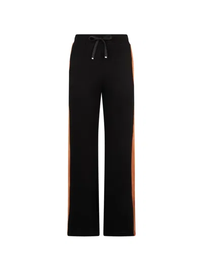 Moorer Drawstring Trousers In Black