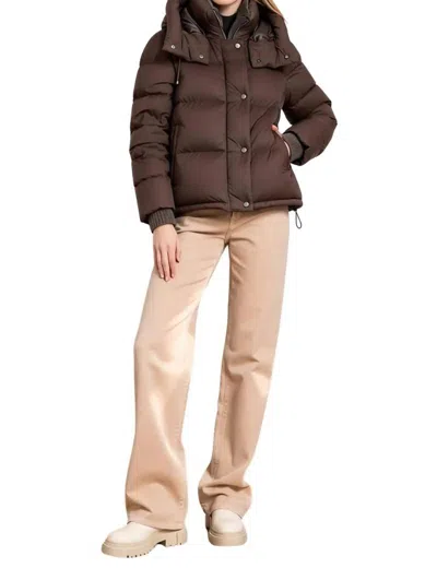 Moorer Thuile-os Down Jacket In Moro In Brown