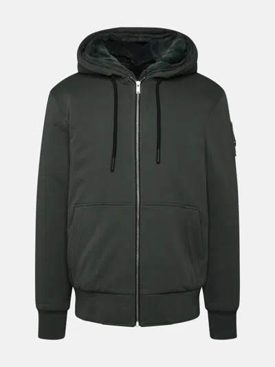 Moose Knuckles Classic Bunny 3 Jacket In Green Cotton Blend