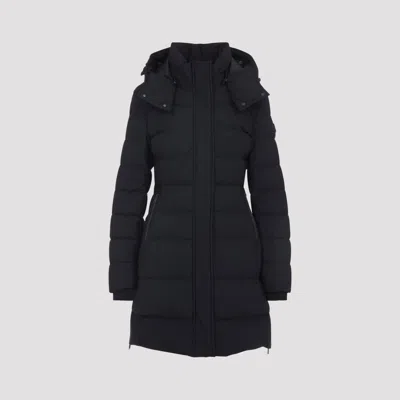 Moose Knuckles Watershed 3 Parka Jacket In Black