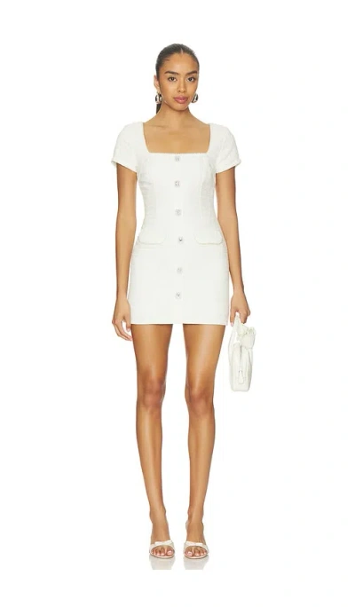 More To Come Janey Mini Dress In White