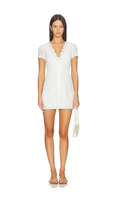 More To Come Keegan Mini Dress In White
