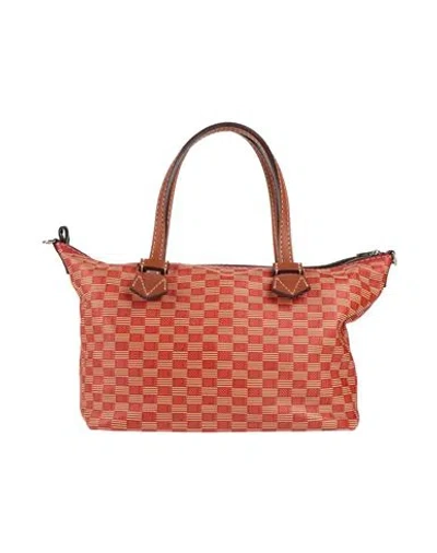 Moreau Paris Woman Handbag Brick Red Size - Leather