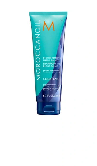 Moroccanoil Unisex 6.7oz Blonde Perfecting Purple Shampoo In Default Title