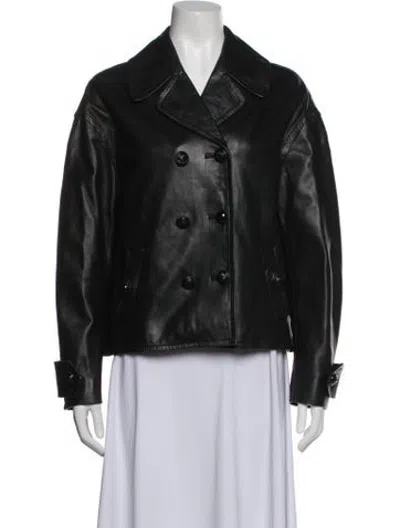 Pre-owned Moschino Cheap And Chic Jacket In Black