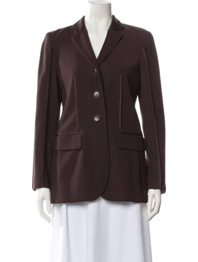 Pre-owned Moschino Cheap And Chic Vintage 1990's Blazer In Brown