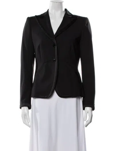 Pre-owned Moschino Cheap And Chic Vintage 2000's Blazer In Black