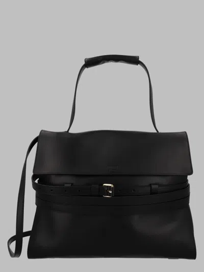 Moschino Mini Handbag In Polyester Made In Italy In Black