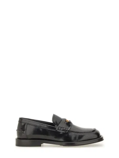 Moschino Moccasin "berlin" In Black