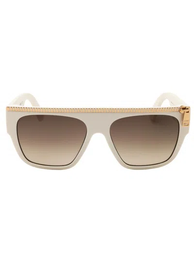 Moschino Mos165/s Sunglasses In Szj - Ivory  / Brown Sf