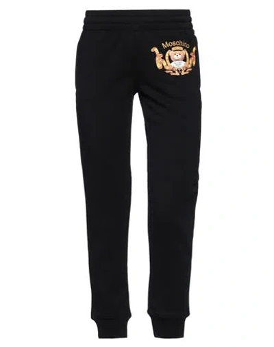 Moschino Woman Pants Black Size 10 Cotton