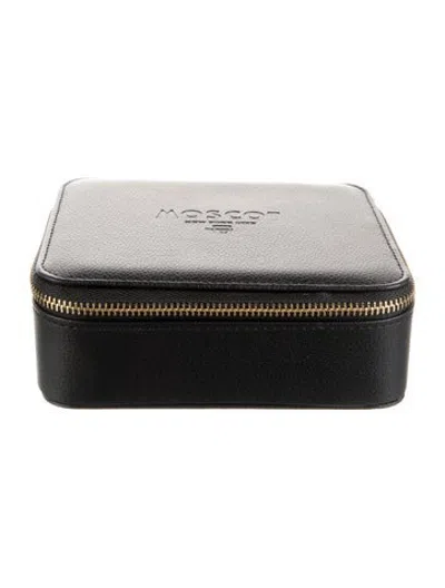 Pre-owned Moscot Leather Travel Case W/tags In Black
