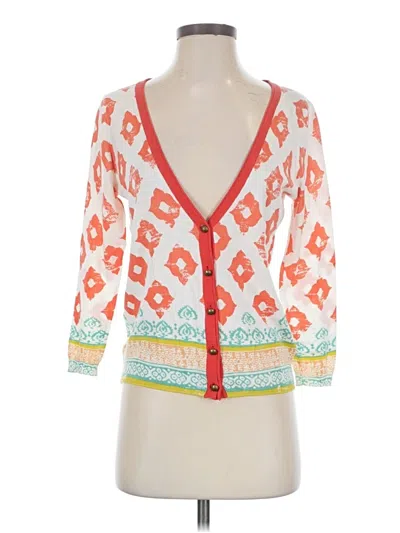 Pre-owned Moth Cardigan Sweater In Orange