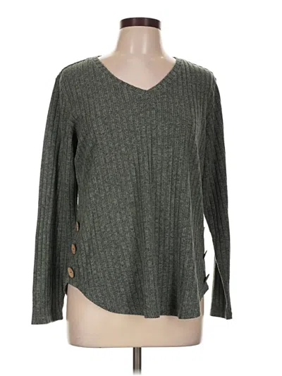 Pre-owned Moth Pullover Sweater In Green