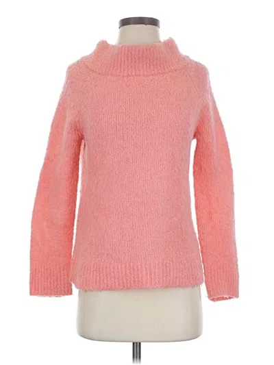 Pre-owned Moth Turtleneck Sweater In Pink
