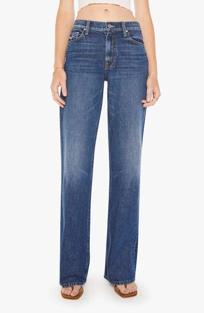 Mother The Bookie Heel Bootcut Jeans In Did You Bring Me Anything