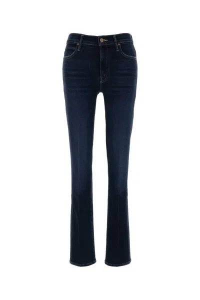 Mother The Rascal Stretch Denim Jeans In Blue
