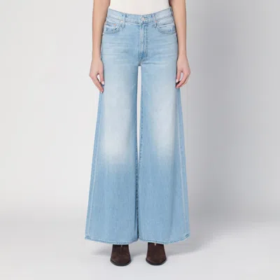 Mother Wide Jeans The Undercover Light Blue Washed
