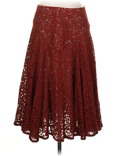Pre-owned Moulinette Soeurs Casual Skirt In Burgundy