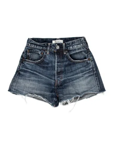 Pre-owned Moussy Mini Shorts In Blue