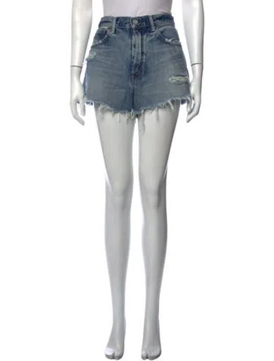 Pre-owned Moussy Mini Shorts In Blue
