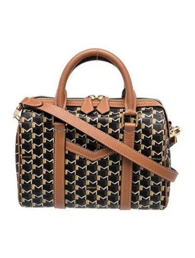 Pre-owned Moynat Leather 48h M Mini In Black