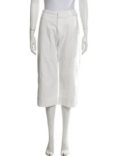 Pre-owned M.patmos Wide Leg Pants In White