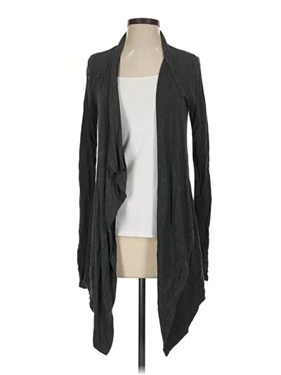 Pre-owned Mpg Cardigan Sweater In Gray
