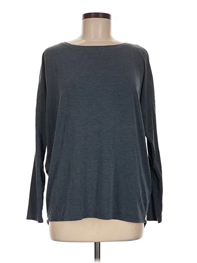 Pre-owned Mpg Long Sleeve T-shirt In Gray