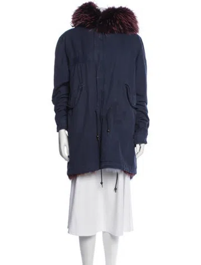 Pre-owned Mr & Mrs Italy Parka In Blue