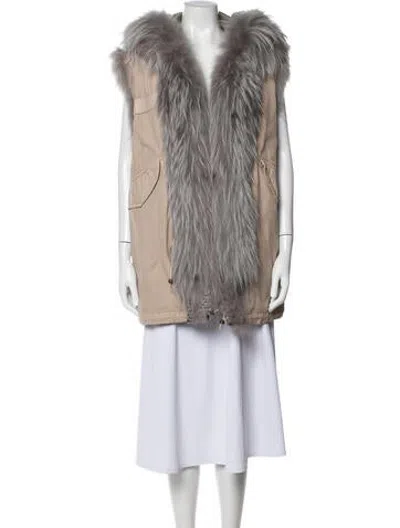 Pre-owned Mr & Mrs Italy Vest W/ Tags In Neutrals