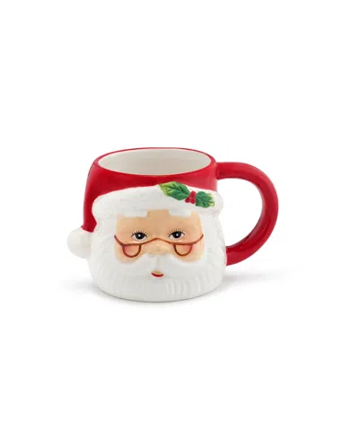 Mr. Christmas Santa Mug 16 oz In Multi