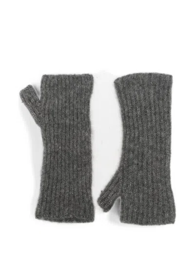 Mrz Cashmere Hand Warmer Muffs In Grey