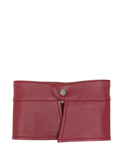 Mrz Press-stud Collar In Red