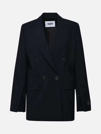 Msgm Blazer In Navy