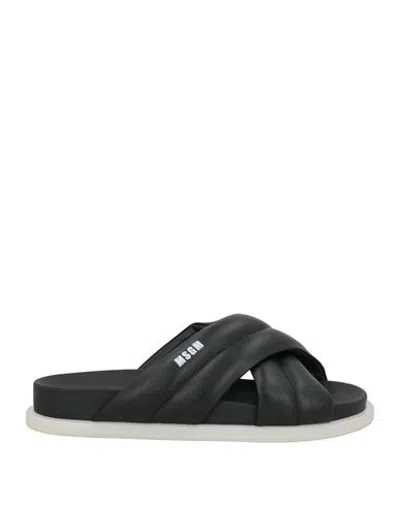 Msgm Footwear - Sandals In Black