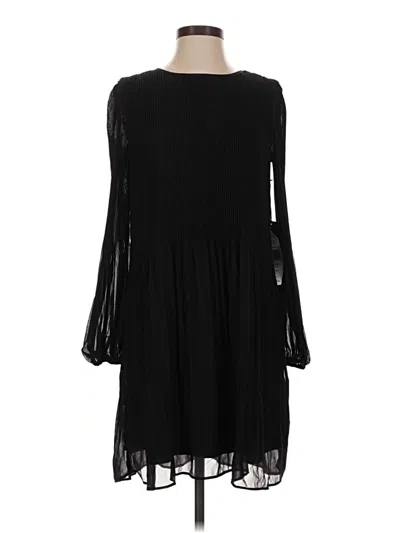 Msk Casual Dress In Black