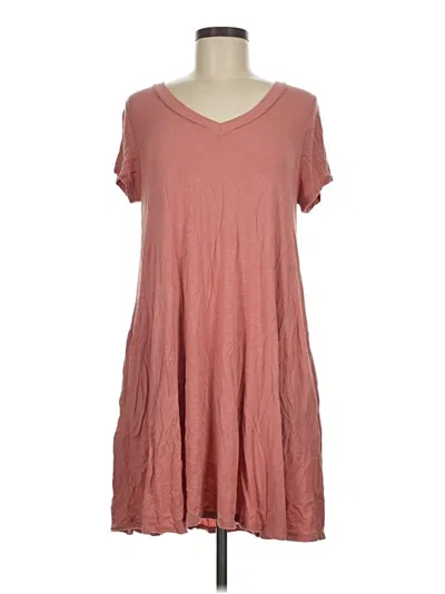 Pre-owned Mts Casual Dress In Brown