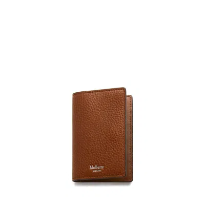 Mulberry Card Case In Oak