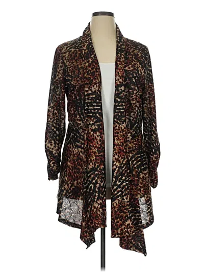 Pre-owned Multiples Kimono In Brown