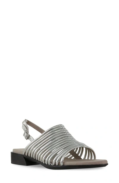 Munro Celia Slingback Sandal In Gray