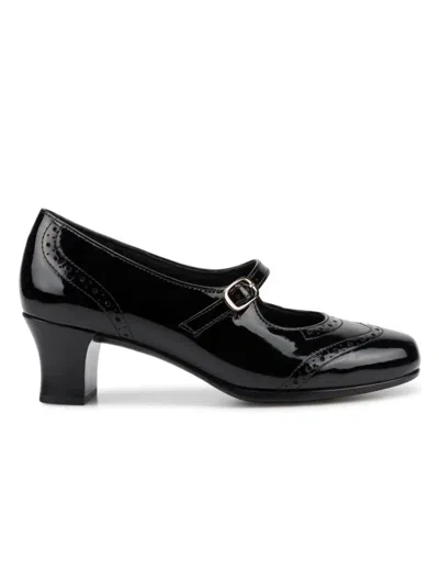 Munro Women's Isabel Heels In Black Patent In Multi