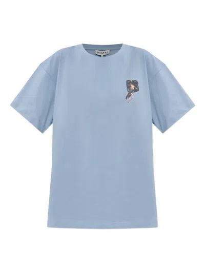 Munthe Graphic-print T-shirt In Blue