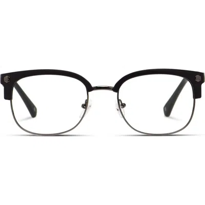 Muse Adrien 51mm Square Eyeglasses In Black