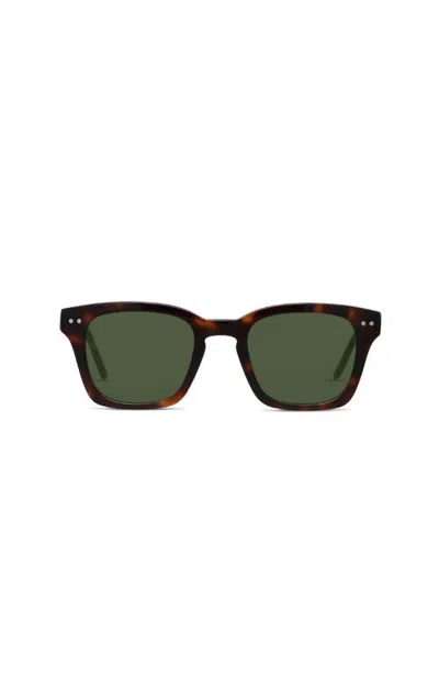 Muse Brendan 47mm Square Sunglasses In Brown
