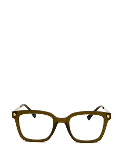 Mykita Neale Square-frame Glasses In Brown