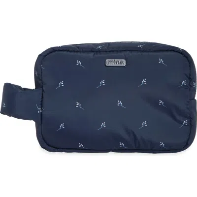 Mytagalongs Ellie Cosmetic Pouch In Navy