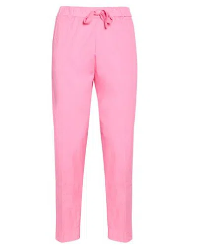 Myths Woman Pants Pink Size 6 Cotton, Elastane