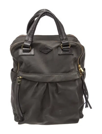 Pre-owned Mz Wallace Nylon Backpack In Black